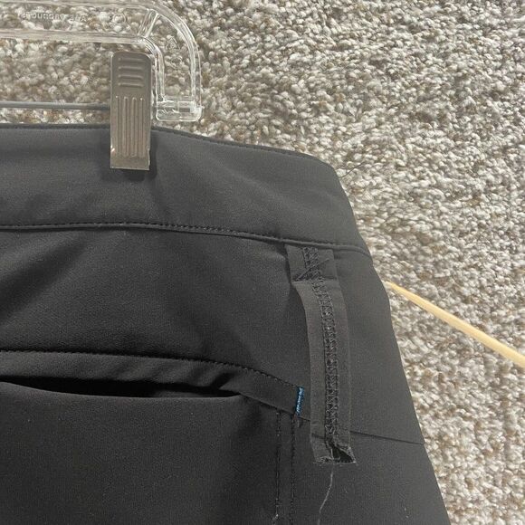 Amazon Shorts Mens Extra Large Black Employee Uniform Cargo Pockets Logo Work - Picture 8 of 11